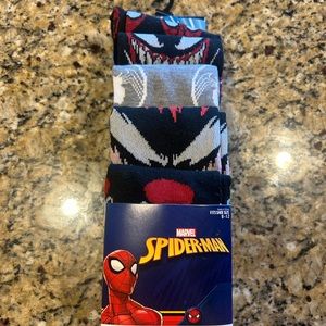 Spider-Man socks men’s size 8-12